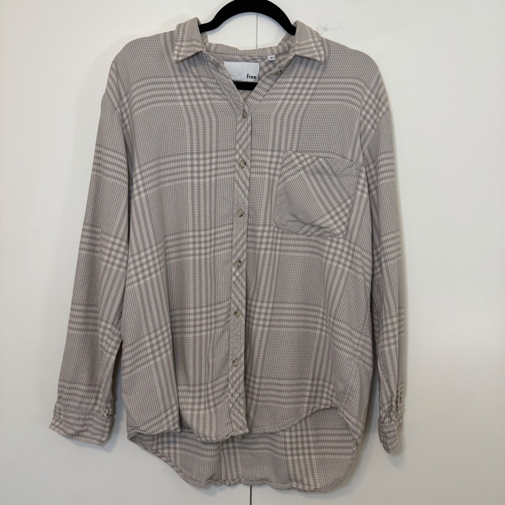 Tan Wilfred Free‎ Aritzia Button Down